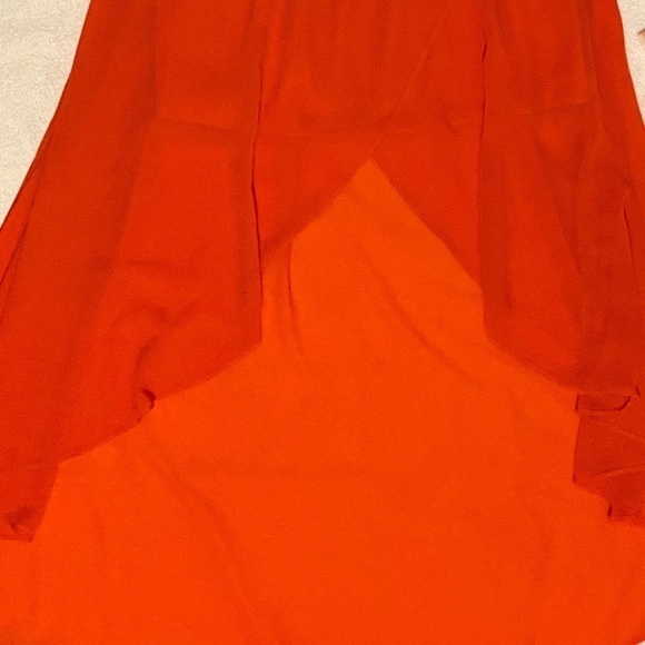 Prom/Formal Dress, Size S, Brand: Double Zero, Dark Orange - Picture 10 of 14
